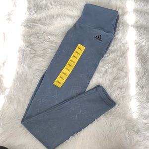 Adidas Small Climalite Tight in Blue-Gray NWT